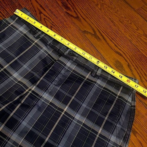 TOMMY ARMOUR Blue Plaid Mens Golf Shorts 34 - Picture 7 of 9
